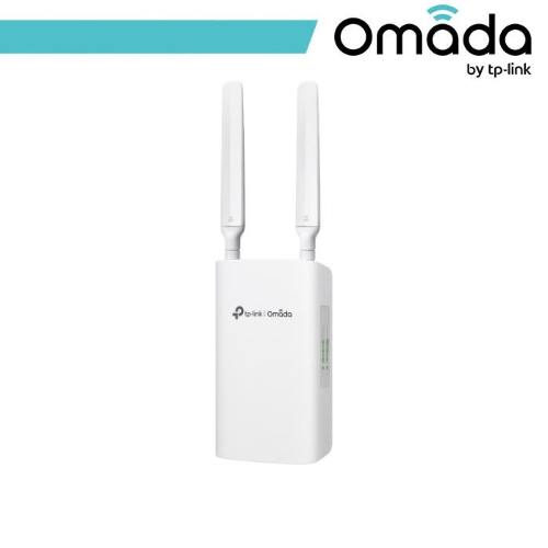 TP-LINK OMADA ER703WP-4G-OUTDOOR GATEWAY 4G LTE WI-FI 6 DUAL BAND 2.4/5GHz GESTITO DA CLOUD MONTABILE A PARETE O SU PALO